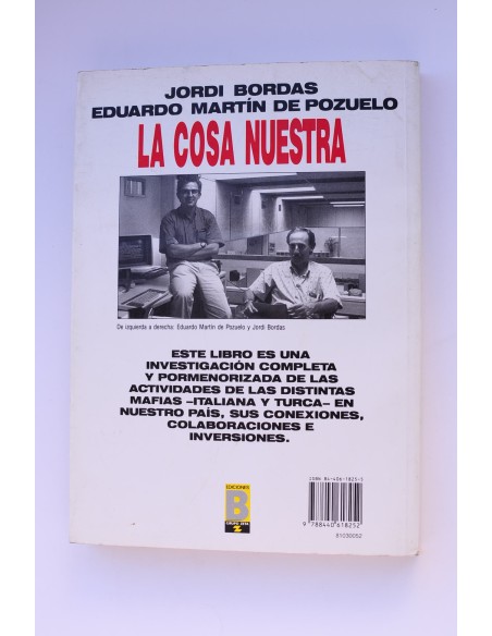 La cosa nuestra : diez años de mafias en España