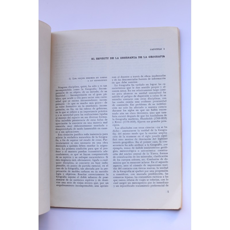 La enseñanza de la geografía en la escuela...