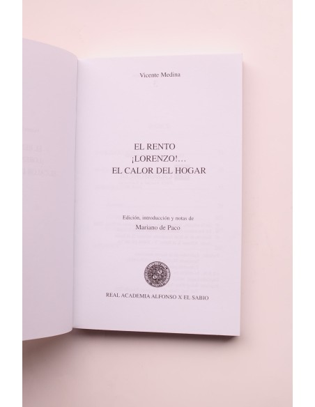 El rento, ¡Lorenzo!..., El calor del hogar
