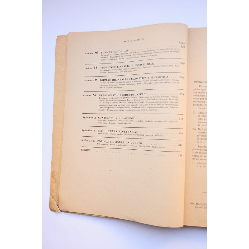 Teoría y problemas de álgebra lineal