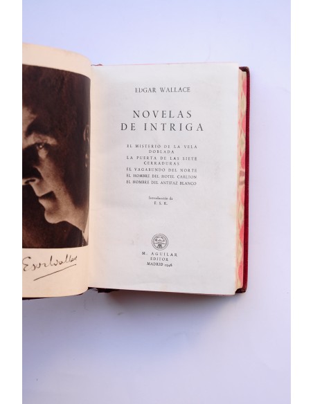 Edgar Wallace. Novelas de intriga