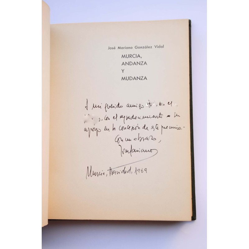 Murcia, andanza y mudanza