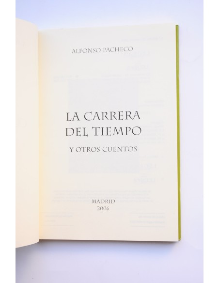 La carrera del tiempo y otros cuentos