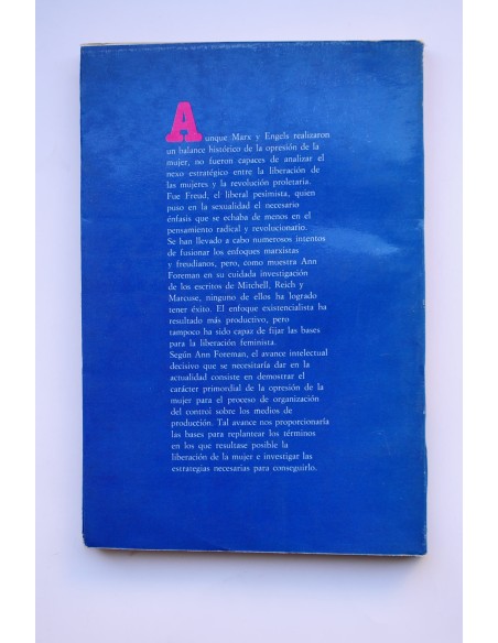 La femineidad como alienación: Marxismo y psicoanálisis