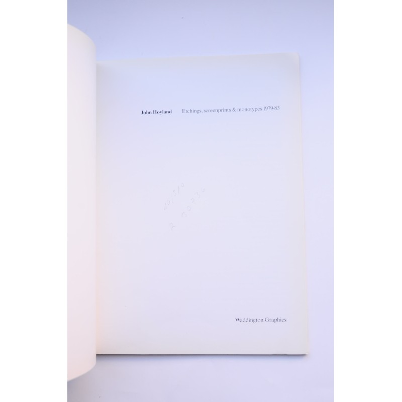 John Hoyland : etchings screnprints & monotypes...