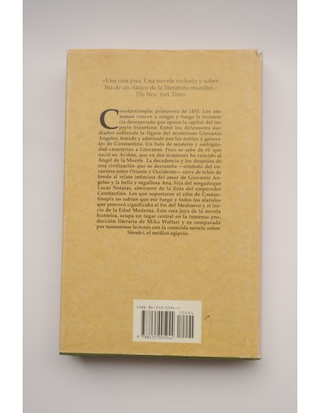 El sitio de Constantinopla : la caída del imperio bizantino