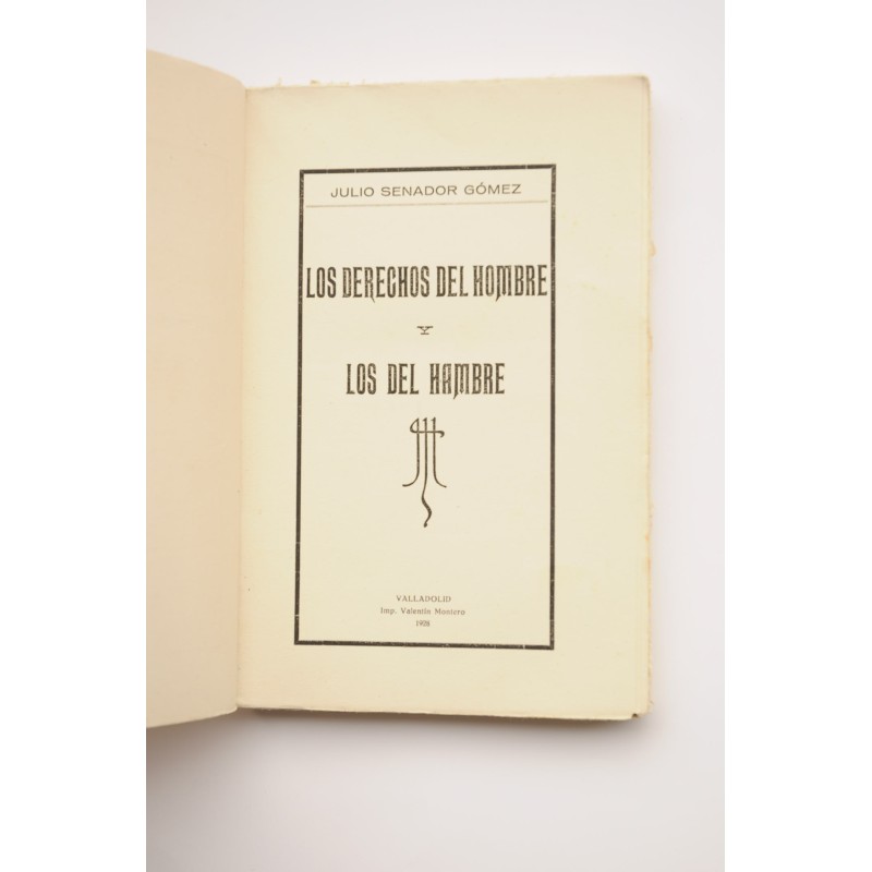 Los derechos del hombre y los del hambre
