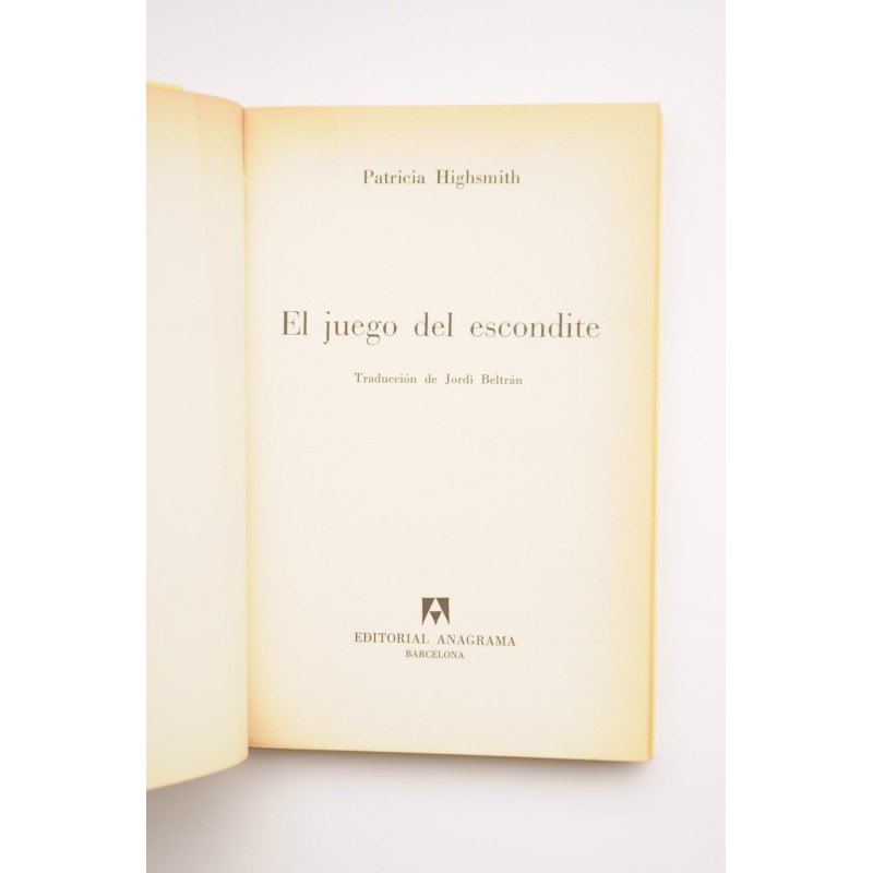 El juego del escondite