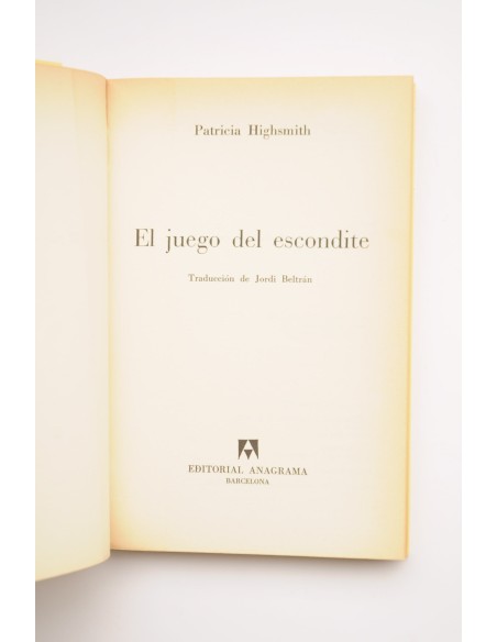 El juego del escondite