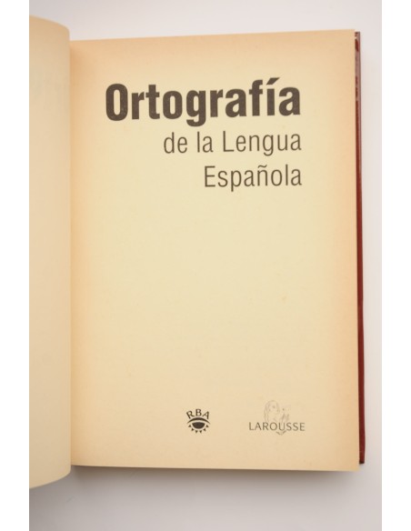 Ortografía de la lengua española