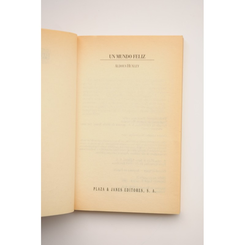 Un mundo feliz