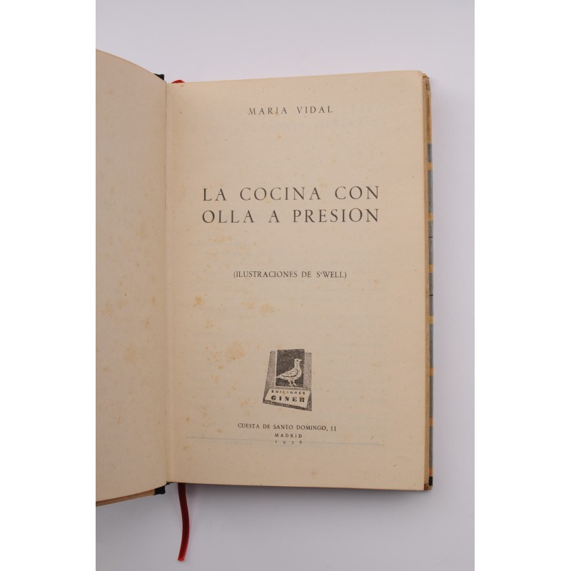 La cocina con olla a presión