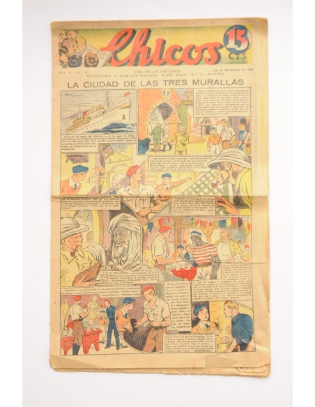 Chicos : la ciudad de las tres murallas