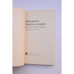 Shakespeare. Sonetos escogidos. Las primeras versiones... 2