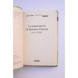 La importancia de llamarse Ernesto 2