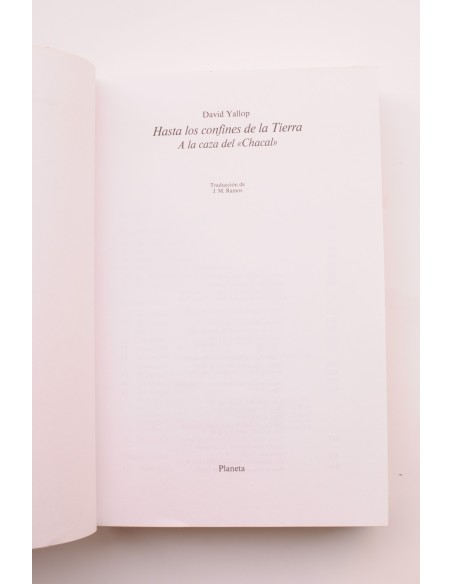 Hasta los confines de la Tierra. A la caza del Chacal
