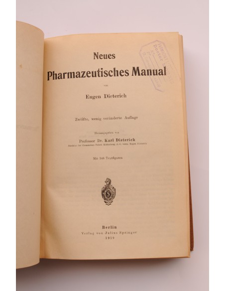 Neues Pharmazeutisches Manual