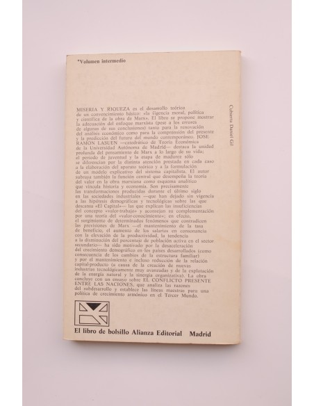 Miseria y riqueza : el conflicto presente entre las naciones
