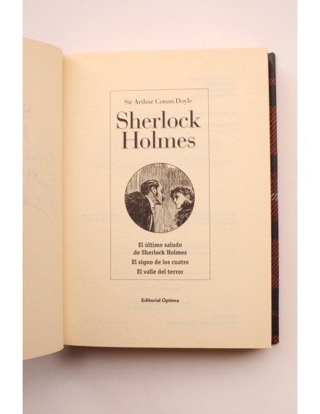 El último saludo de Sherlock Holmes. El signo de los cuatro. El valle del terror