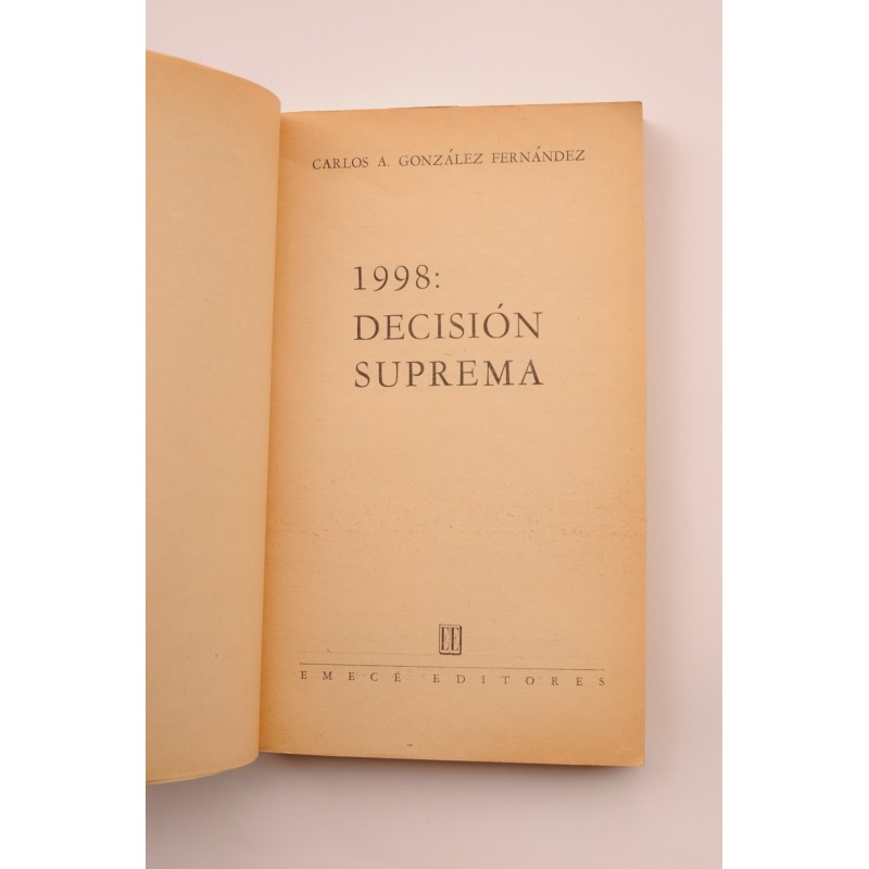 1998: decisión suprema