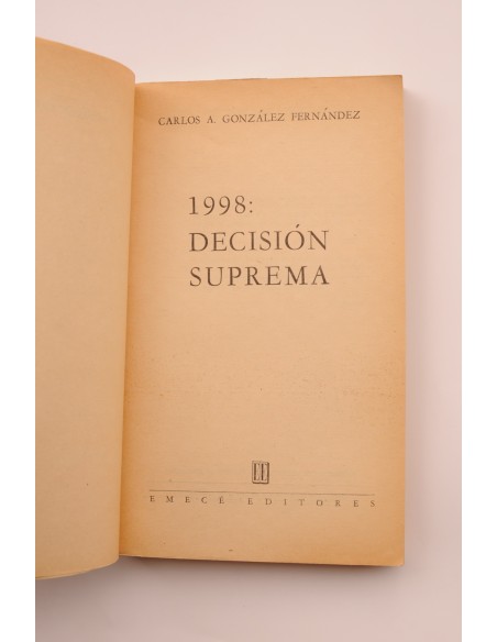 1998: decisión suprema