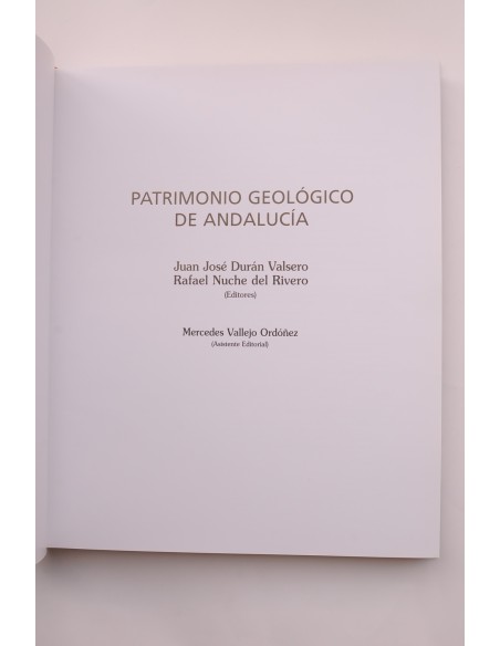 Patrimonio geológico de Andalucía