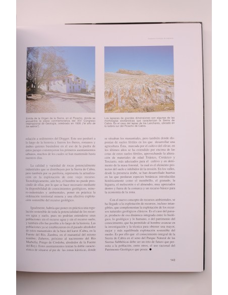 Patrimonio geológico de Andalucía