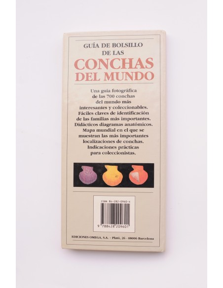 Guía de bolsillo de las Conchas del mundo