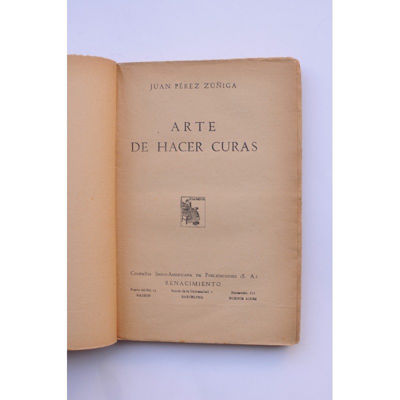 Arte de hacer curas