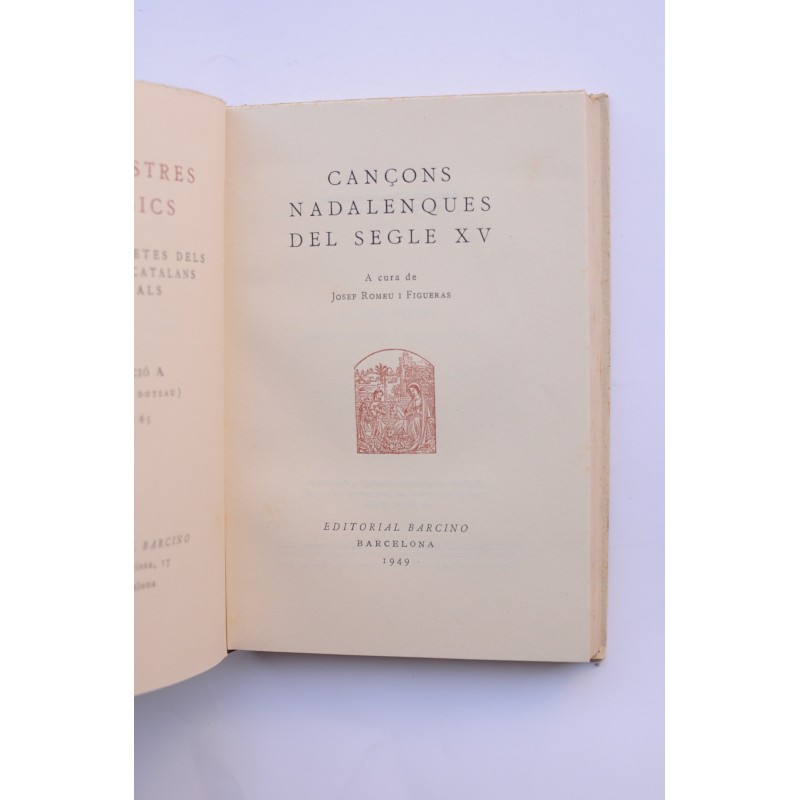 Cançons nadalenques del segle XV