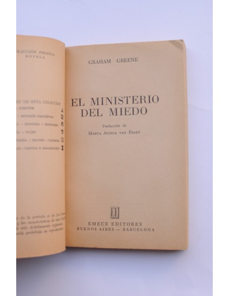 El ministerio del miedo