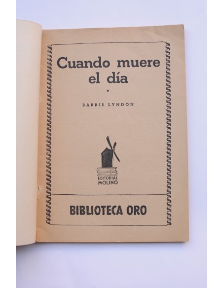 Cuando muere el día