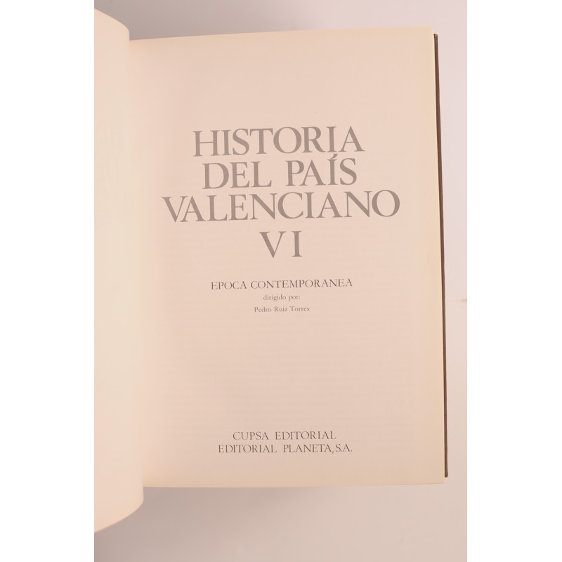 Historia del País Valenciano