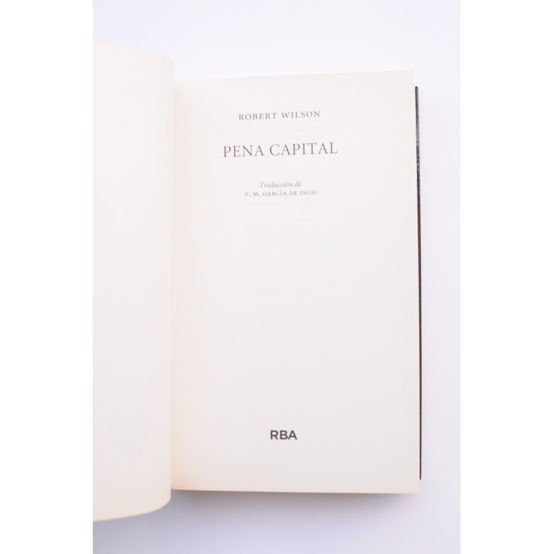 Pena capital. Una historia de Charles Boxer
