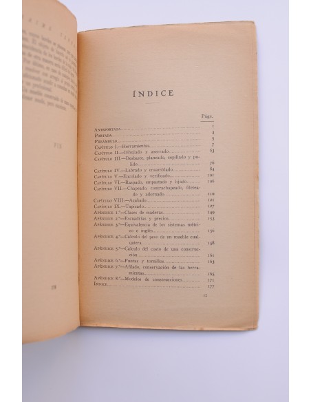 Manual de ebanistería y tapicería