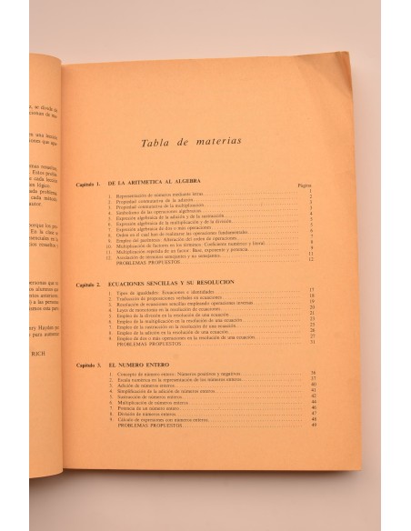 Teoría y problemas de álgebra elemental