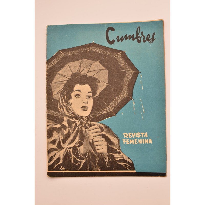Cumbres. Revista femenina. Nº 107, Abril 1954