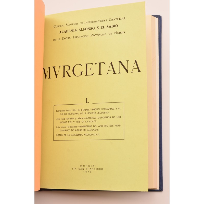 Murgetana. Del n º XLVI (1977) al L (1978)