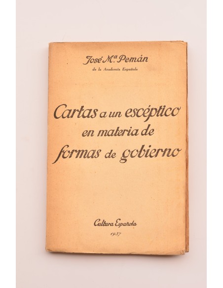 Cartas a un escéptico en materia de formas de gobierno