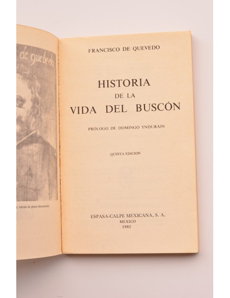 Historia de la vida del Buscón