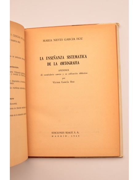 La enseñanza sistemática de la ortografía