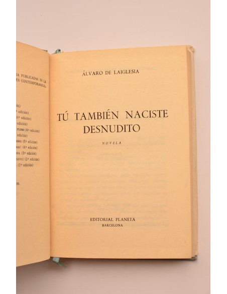 Tu también naciste desnudito