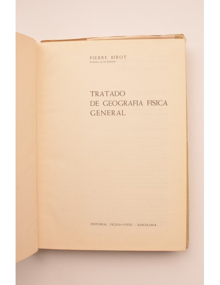 Tratado de geografía física general