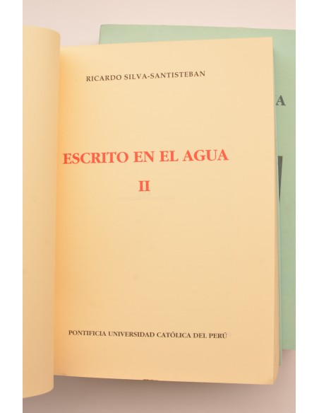Escrito en el agua