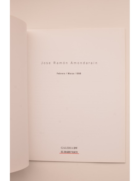 Jose Ramón Amondarain. Febrero / Marzo 1998