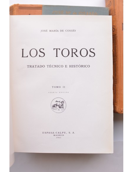 Los toros. Tratado técnico e histórico