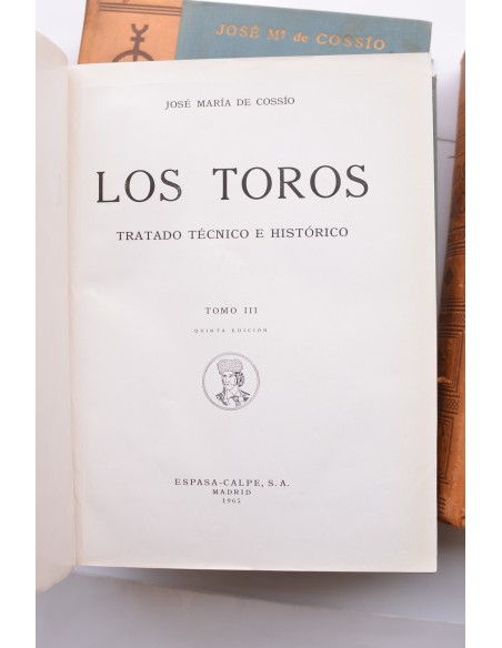 Los toros. Tratado técnico e histórico