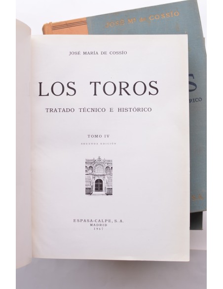 Los toros. Tratado técnico e histórico