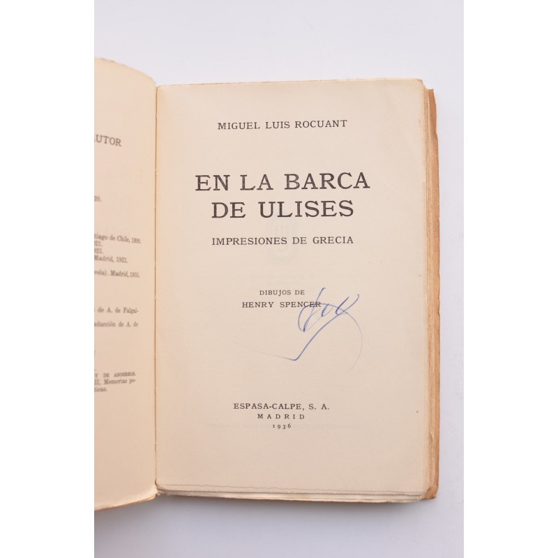 En la barca de Ulises : impresiones de Grecia