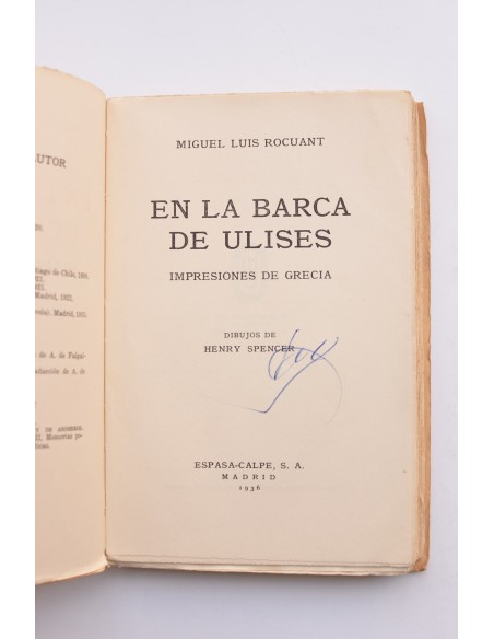 En la barca de Ulises : impresiones de Grecia